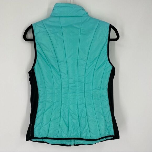 Marc New York Women’s Zipper Front Puffer Vest size M Green - Picture 3 of 4